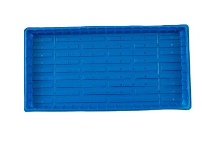 China Eco-friendly Flat Plastic Seed Planting PP Rice Seedling Tray For Rice Seeding for sale