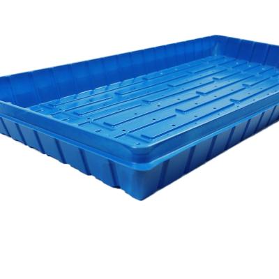 China Eco-friendly seed planting made in China pp flat plastic rice seedling tray for rice transport planter seeding for sale