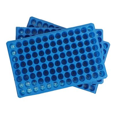 China Eco-friendly seed planting 104 round cell seedling tray for early growth and cultivation seed of garden plants for sale