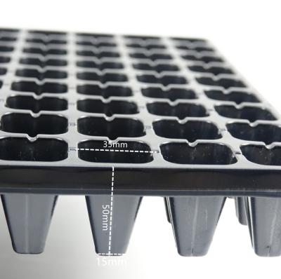 China Eco-friendly Seed Planting High Quality Vegetable Seed Tray Plastic Rice Seedling Tray 162 Holes for sale