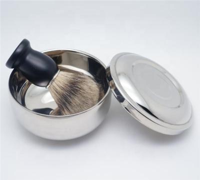 China Beauty Face Care Makeup Tools Men Beard Daily Cleansing Brush Shaving Private Label Shaving Bowl and Brush for sale