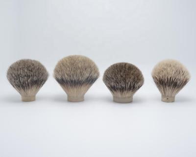 China Beauty Face Care Makeup Tips Shaving Brush Knot Badger Hair Shaving Brush Knots for sale