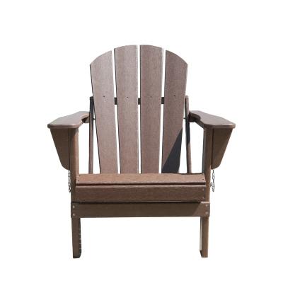 China 2022 Modern Plastic Chair HDPE Outdoor Furniture Recycled Poly Plastic Folding Adirondack Chair Parts OEM Racing Furniture For Adult for sale