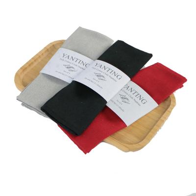 China Lightweight comfortable wholesale servilletas white woven towel for kitchen for sale