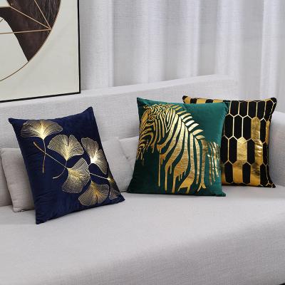 China Factory Price Viable Nordic Luxury Tanning Flannel Sofa Pillow Cover Cushion Cover For Living Room Decor for sale