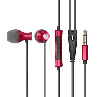 China 2017 New Brand name JOYEEN OEM Professional Sound level metalhearingHeadset in ear headset earphones seal box with free for sale