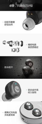 China CMLM JOYEEN-One brand name OEM mini Bluetooth Earbud twins ears Wireless Headset cell phone Earphones & Headphones handf for sale