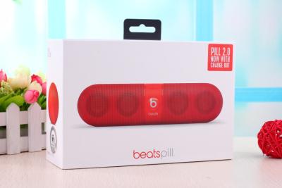 China New Beats Pill 2.0 Red Portable Bluetooth Speaker with Built-in Mic Beats New Pill 2.0 from china supplier for sale