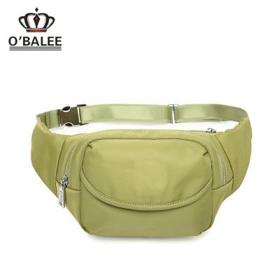 China Low MOQS Newest Fashion Polyester Cheaper Custom Fashion Multifunctional High Quality High Quality Unisex Waist Bag for sale