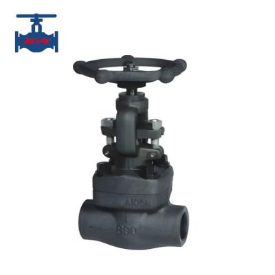 China 800lb Cast Steel A105 Forged Gate Valve Threaded And Weldable ANSI Standard for sale