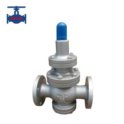 China Cast Steel Pilot Operated Piston Type Pressure Reducing Valve For Steam Use for sale