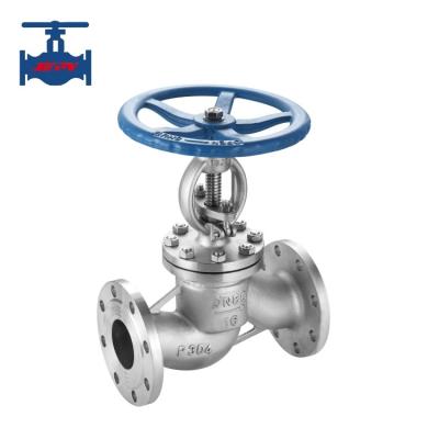 China CF8 CF8M Stainless Steel Flanged Globe Valve For Nitric Acid Corrosive Medium Pipeline for sale