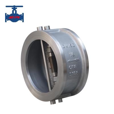 China ANSI Standard Stainless Steel Dual Plate Wafer Check Valve For Corrosive Medium for sale