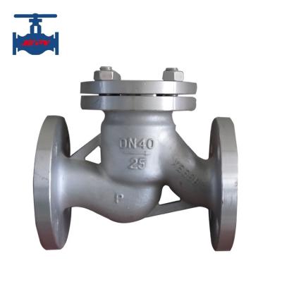 China Cast Steel Stainless Steel Flanged Lift Check Valve ANSI GB Standard for sale