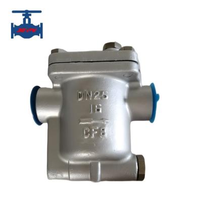 China Vloeibaar staal CF8 CF8M Inverted Bucket Steam Trap voor gebruik in stoomleidingen Te koop