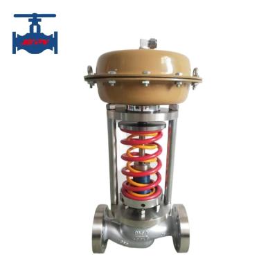 China Cast Steel Self Operated Pressure Regulating Valve ANSI GB Standard for sale