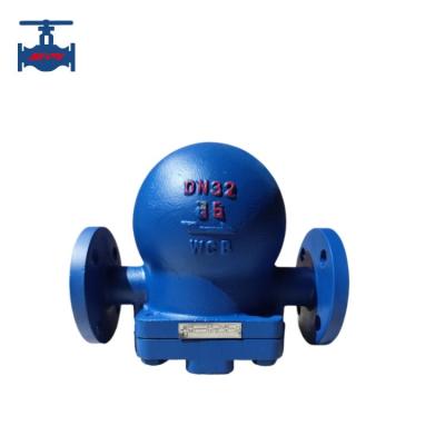 China Cast Steel ASTM A216-WCB Level Ball Float Steam Trap For Air And Steam Use for sale