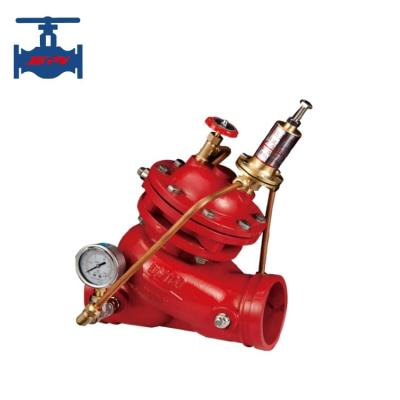 China Red Fire Fighting Valve Diaphragm Type Safety Pressure Relief Valve For Fire Fighting System for sale