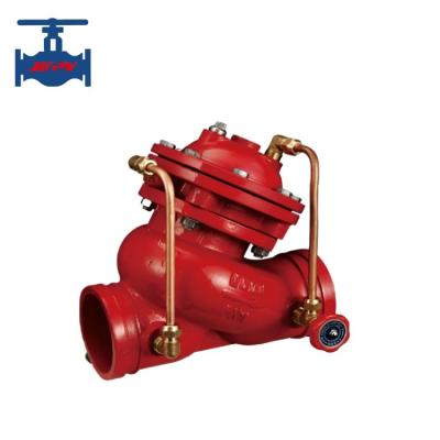 China General Fire Fighting Valve  Adjustable Water Pressure Reducing Valve Diaphragm Type for sale