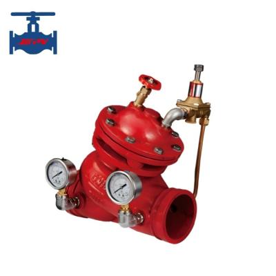 China Diaphragm Type Adjustable Pressure Reducing Valve And Stabilizing Valve Ductile Iron for sale