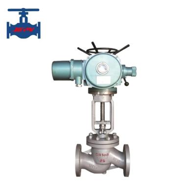 China Motorized Cast Steel Stainless Steel Globe Valve For Water Steam Oil Pipeline Use for sale