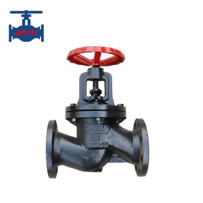 China Cast Iron Flanged Globe Valve Low Pressure With Brass Seal for sale