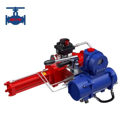 China Integrated Control Valve Fully Intelligent Electro Hydraulic Actuator For Regulating Valve for sale