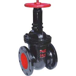 China Water And Oil Applicable Cast Iron Rising Stem Gate Valve With Brass Seal for sale