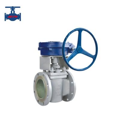 China ANSI Standard Stainless Steel Cast Steel Sleeve Type Soft Seal Plug Valve for sale