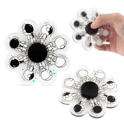 China Spinning 3D Moving Person Spinning Toy Running Moving Person Spinner Relief Effort Animated Spinner Spinner Toy for sale