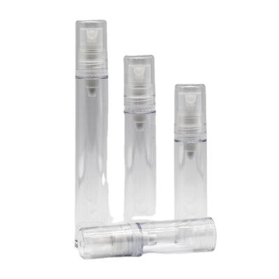 China Durable Travel Clear Plastic AS 2 Cosmetic Airless Pump Bottle For Skin Care Airless Bottle for sale