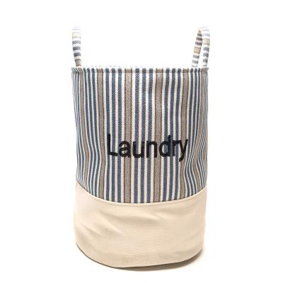 China Handles China Manufacturer Big Polyester Laundry Bag Non Woven Hotel Laundry Bag for sale