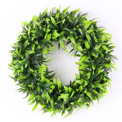 China Decorative Rustic Style 30cm Garland Faux Leaf Garland Festival Performance Decoration New Arrival Flowers and Garlands for sale