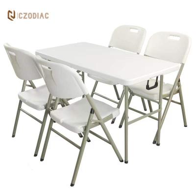 China Folding Table Easy Carry Good Quality Plastic Outdoor Table 6ft Set Large Folding Table for sale