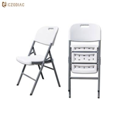 China Zodiac Camping Folding Chairs Chair Easy Carry Plastic Folding Dining Chairs For Events for sale