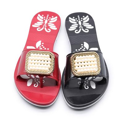 China Cheap flat summer fashion trend price designer slippers women's elegant casual shoes wholesale for sale