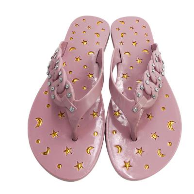 China 2021 Creative/Comfortable/Durable/Non-slip High Quality Beach Walk African Ladies Shoes Latest Design Wholesale Women's Flip Flops For Women for sale