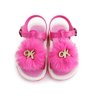 China Wholesale Flat Children Dress PVC Sandals Casual Soft Non-slip High Plain Kids Flats For Girls for sale