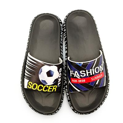 China Summer Designer Light Hot Selling Black Soft Elegant PVC Home Slips Mens Designer Shoes And Slippers for sale