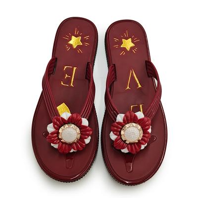 China Creative/comfortable/durable/non-slip slipper sublimation beach sandals pour sliders thick indian flip flop for sale