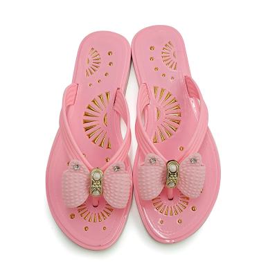 China 2021 Summer Creative/Comfortable/Durable/Non-slip Beach Garden Slides Pure Color Flip Flops With Hard Sole for sale