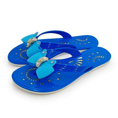 China 2021 Customs Beach Design PVC Shoes Creative/Comfortable/Durable/Non-slip Flip Flop For Woman New Style for sale