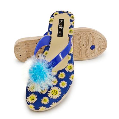 China Creative/comfortable/durable/non-slip customize design platform wedge slipper 2021 women chappal flip flops for sale