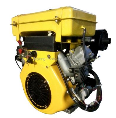 China Air Cooled 16Hp Two Cylinder Air Cooled Diesel Engine Low Price for sale