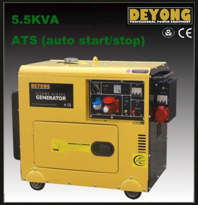 China Sound Proof Diesel Generator 6kva Generator Electric With Single Cylinder Diesel Engine DY6000LN-3 for sale