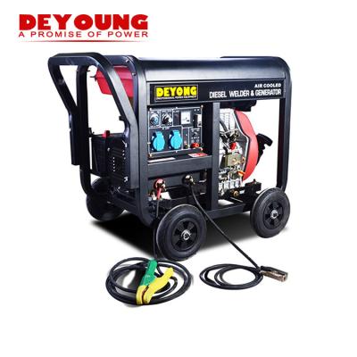 China Top Brand Recoil Or Electric Diesel Welder Generator Emergency Start Diesel Welding Generator for sale