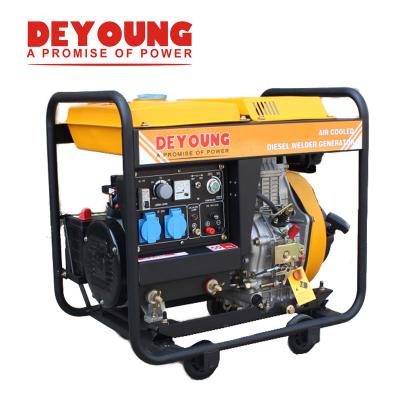 China 5.5Kw Welder DY7500LN Silent Diesel Generator Automatic Engine Supplies for sale