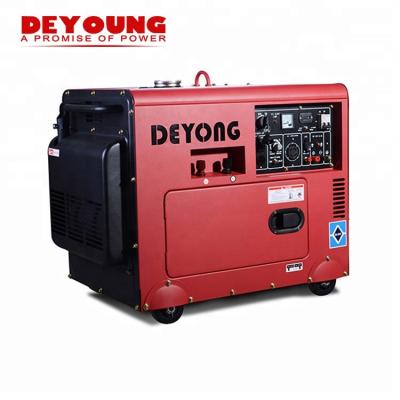 China DY6500NW Air Cooled High Efficiency Diesel Generating And Welding Set for sale