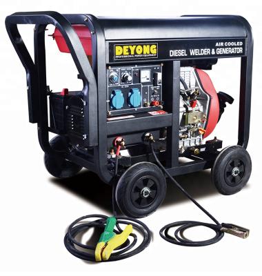 China WELDER MACHINE 5KW Welding Machine Portable Diesel Generator / Easy Moving for sale