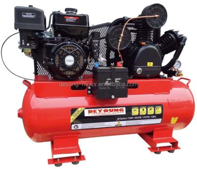 China Lubricated Portable Piston Air Compressor (FUSHENG Type) for sale